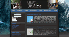 Desktop Screenshot of gsf-alkor.pl