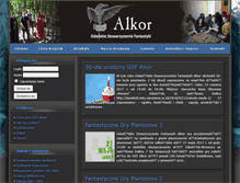 Tablet Screenshot of gsf-alkor.pl